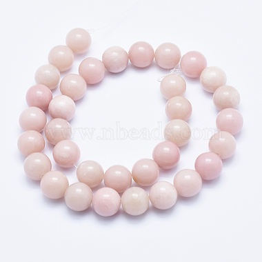 Natural Pink Opal Beads Strands(G-E444-28-12mm)-2