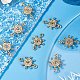 Long-Lasting Plated Brass Micro Pave Clear Cubic Zirconia Connector Charms(KK-BBC0003-34)-4