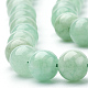 Chapelets de perles naturelles de jade du Myanmar/jade de Birmanie(G-T064-22-8mm)-3
