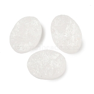 Natural Quartz Crystal Cabochons, Rock Crystal, Oval, 18x13x8.5~10.5mm(G-K338-38A-03)