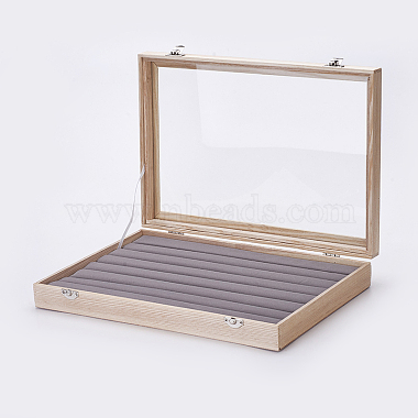 Wooden Ring Presentation Boxes(ODIS-P006-12)-3