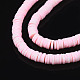Handmade Polymer Clay Beads Strands(CLAY-R089-6mm-171)-3