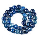 Natural Agate Beads Strands(G-S359-366D)-2