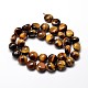 Natural Tiger Eye Nuggets Beads Strands(G-J336-03)-2