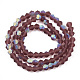 Imitate Austrian Crystal Bicone Frosted Glass Beads Strands(GLAA-F029-TM3mm-A05)-2