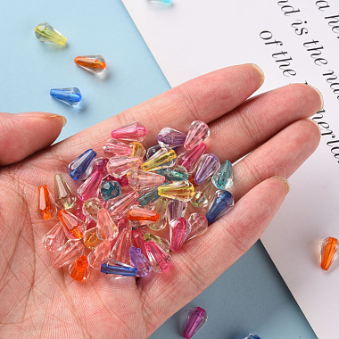 Transparent Acrylic Beads(X-TACR-S154-03A)-5