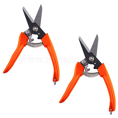 Orange Steel Scissors