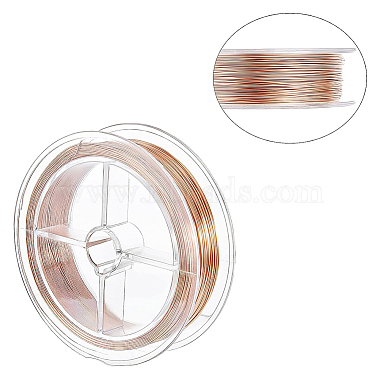 Round Copper Wire for Jewelry Making(CWIR-BC0002-08R)-2