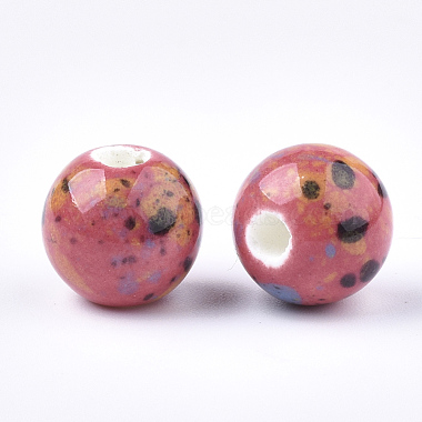 Handmade Porcelain Beads(PORC-Q262-03G)-2