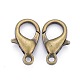 Antique Bronze Alloy Lobster Claw Clasps(X-E105-NFAB)-3