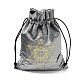 sacs cadeaux en velours dor&eacute; &agrave; cordon(AJEW-P131-06A)-2