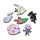 海をテーマにしたPVCプラスチック製カボション(PL-CBAEA65-05)-2