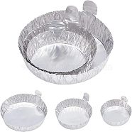 Olycraft 90Pcs 3 Style Aluminum Foil Weighing Dish, for Baking, Platinum, 60x51x14.5mm, 30pcs/style(AJEW-OC0002-56)