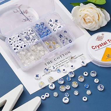 DIY Letter Beads Bracelet Making Kit(DIY-YW0004-29)-8