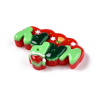 Christmas Opaque Resin Decoden Cabochons(RESI-N039-114A)-2