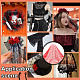 Halloween Theme Polyester Lace Fabric(DIY-WH0699-75D-1)-5