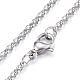 304 Stainless Steel Necklaces(NJEW-E080-02P)-2