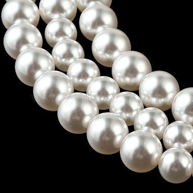Str&auml;nge aus galvanisiertem Glasimitat-Perlen(EGLA-A049-02)-2