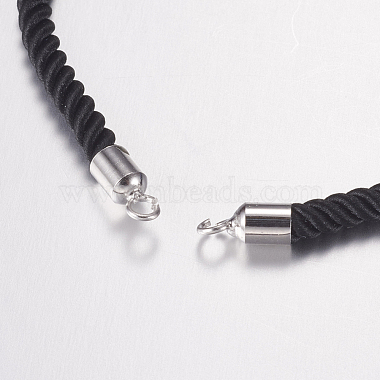 Création de bracelets à cordon torsadé en nylon(X-MAK-F019-04P)-2