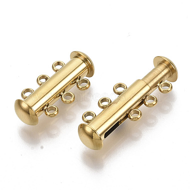304 Stainless Steel Slide Lock Clasps(X-STAS-S079-158G)-2