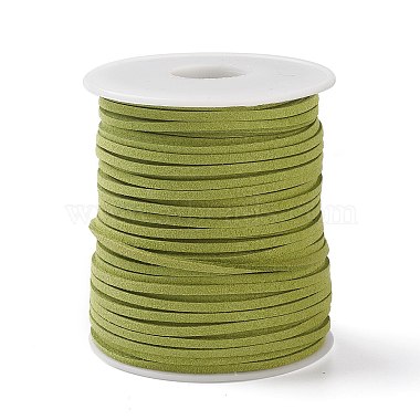 Others Olive Faux Suede Thread & Cord