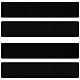 Nylon & Polyester Car License Plate Adhesive Velcro Tape(AJEW-WH20018-198A)-1