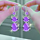 alliage strass Boucle d'oreille(FS-WG213CF-04)-1
