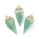 Resin Pointed Pendants(G-L571-01D)-2