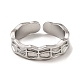 304 Stainless Steel Open Cuff Rings(RJEW-Z018-01P)-2