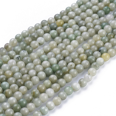 Natural Myanmar Jade/Burmese Jade Beads Strands(X-G-K300-H01-A)-2