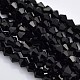 Faceted Bicone Glass Beads Strands(X-EGLA-P017-3mm-04)-1