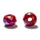 Chapelets de perles en rondelles facettées en verre électrolytique(EGLA-X0003-6x4mm)-2