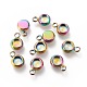 Ion Plating(IP) 304 Stainless Steel Pendant Cabochon Settings(STAS-I162-01A-M)-1