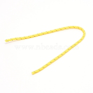 Polypropylene Cords, for Tent Stakes, Ground Pegs, Yellow, 210x2.5mm(OCOR-WH0063-46C)