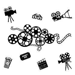 PVC Wall Stickers, for Wall Decoration, Movie Scenes, 300x900mm(DIY-WH0377-068)