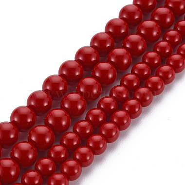Chapelets de perles en verre(X-GLAA-S192-E-007B)-4