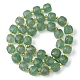Natural Green Strawberry Quartz Beads Strands(G-Q010-A20-01)-3