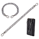 Elite 2Pcs Aluminum Curb Chain Bag Shoulder Straps(FIND-PH0018-55B)-1