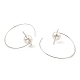 Rhodium Plated 925 Sterling Silver Dangle Earrings(EJEW-Z024-01C-P)-1