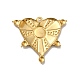 Brass Pendant Cabochon Settings(KK-G441-03G)-2