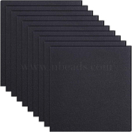 Non Woven Felt Fabric, for DIY Crafts Sewing Accessories, Black, 28x21.5x0.1cm(DIY-WH0366-03A)