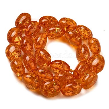 Resin Imitation Amber Beads Strands(RESI-Z017-03)-2