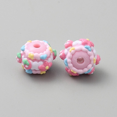 Opaque Acrylic Beads(MACR-CJC0016-21B)-2