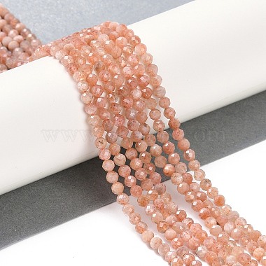 Natural Sunstone Beads Strands(G-P542-A05-03)-2