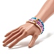Handmade Polymer Clay Heishi Beads Stretch Bracelets Set(BJEW-JB07394)-6