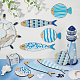 8Pcs MDF Fish Wall Decorations(AJEW-PH0007-37)-4