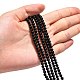 Synthetic Black Stone Beads Strands(G-G088-4mm)-4