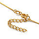 304 Stainless Steel Serpentine Chain Bracelets(BJEW-H608-01G-O)-4