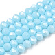 perles en verre plaquent brins(EGLA-A034-P10mm-A04)-1