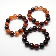 Natural Agate Stretchy Bracelets, 60x8mm(BJEW-G428-8mm-08)